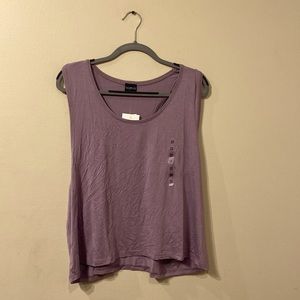 Women's Plus Size PSK Collective Mauve Athletic Tank Top 2X New NWT PKS-T10-TT